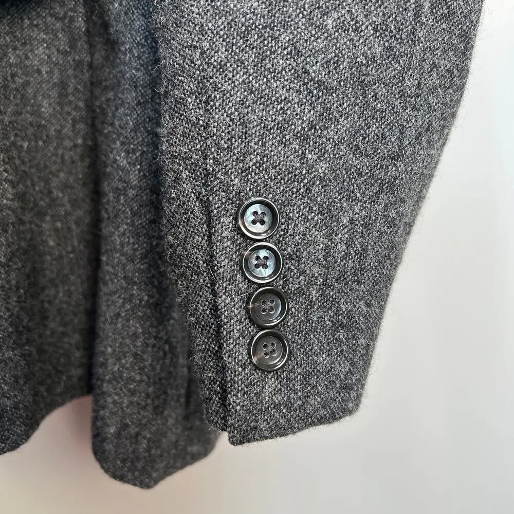 J. Crew Ludlow Yorkshire Tweed Wool Blazer Gray 48607